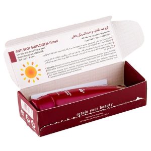 کرم ضد آفتاب و ضد لک رنگی لافارر SPF 40 مناسب پوست چرب