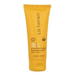 کرم ضد آفتاب و ضد لک لافارر SPF50 مناسب پوست چرب