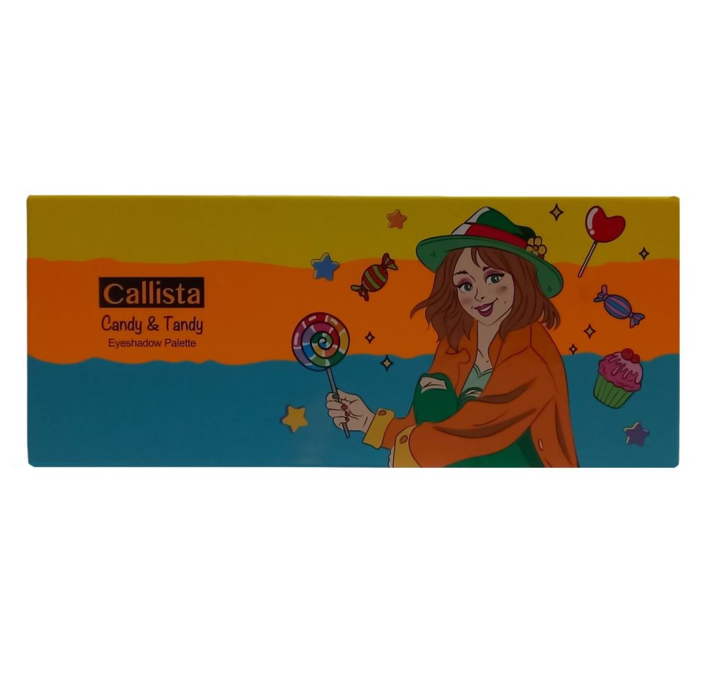 Callista 10 Colors Eyeshadow Palette Number 10