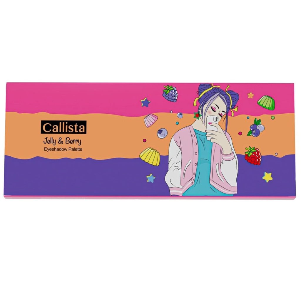 Callista 10 Colors Eyeshadow Palette Number 30